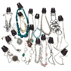 Paparazzi Jewelry Lot 16 Necklaces Matching Earrings Sets Statement Beaded‎